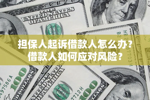 武汉担保人起诉借款人怎么办？借款人如何应对风险？