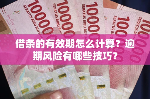 武汉借条的有效期怎么计算？逾期风险有哪些技巧？