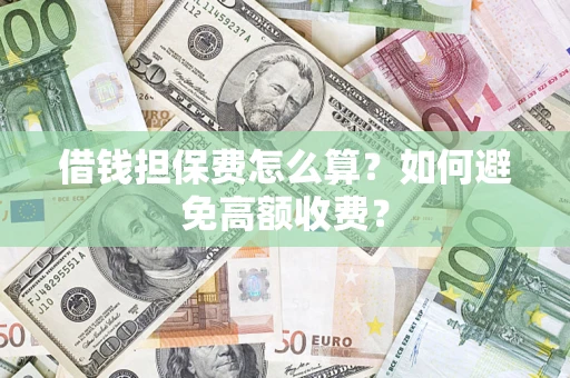 武汉借钱担保费怎么算？如何避免高额收费？