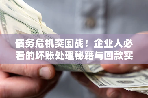 武汉债务危机突围战！企业人必看的坏账处理秘籍与回款实战指南